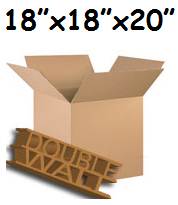 18"x18"x20" Double Wall Boxes